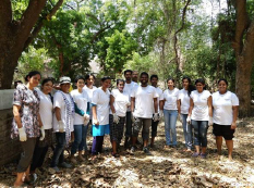 Clarivate Chennai (India) environmental cleanup project  - Madras Crocodile Bank Trust